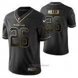 Maglia NFL Limited Houston Texans Lamar Miller Golden Edition Nero