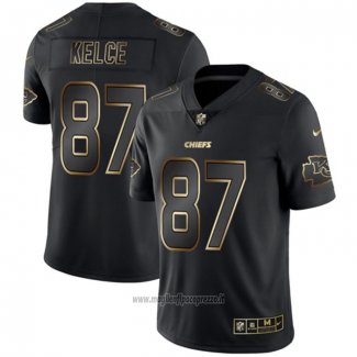 Maglia NFL Limited Kansas City Chiefs Kelce Vapor Untouchable Nero