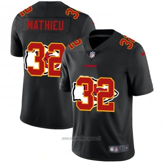 Maglia NFL Limited Kansas City Chiefs Mathieu Logo Dual Overlap Nero