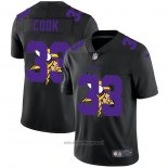 Maglia NFL Limited Minnesota Vikings Cook Logo Dual Overlap Nero