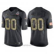 Maglia NFL Limited New England Patriots Personalizzate Salute To Service Nero