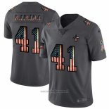 Maglia NFL Limited New Orleans Saints Kamara Retro Flag Nero