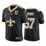 Maglia NFL Limited New Orleans Saints Spence Big Logo Number Nero