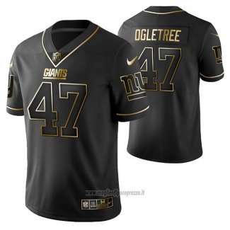 Maglia NFL Limited New York Giants Alec Ogletree Golden Edition Nero