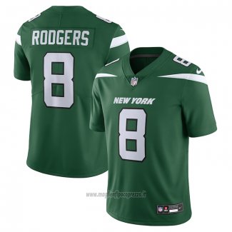 Maglia NFL Limited New York Jets Aaron Rodgers Vapor Untouchable Verde