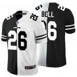 Maglia NFL Limited New York Jets Bell Black White Split