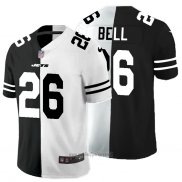 Maglia NFL Limited New York Jets Bell Black White Split