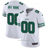 Maglia NFL Limited New York Jets Personalizzate Team Logo Fashion Bianco