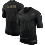 Maglia NFL Limited Philadelphia Eagles Dawkins 2020 Salute To Service Nero