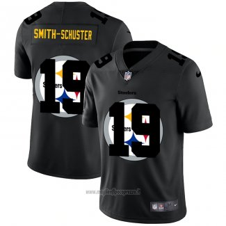 Maglia NFL Limited Pittsburgh Steelers Smith-Schuster Logo Dual Overlap Nero