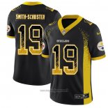 Maglia NFL Limited Pittsburgh Steelers Smith-schuster Rush Drift Fashion Nero