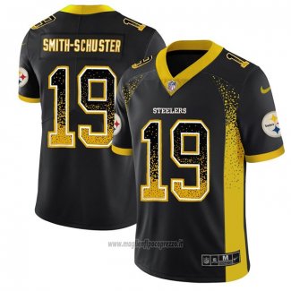 Maglia NFL Limited Pittsburgh Steelers Smith-schuster Rush Drift Fashion Nero