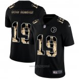 Maglia NFL Limited Pittsburgh Steelers Smith-schuster Statue Of Liberty Fashion Nero