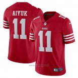 Maglia NFL Limited San Francisco 49ers Brandon Aiyuk Vapor Untouchable Rosso