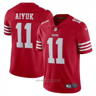 Maglia NFL Limited San Francisco 49ers Brandon Aiyuk Vapor Untouchable Rosso