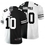 Maglia NFL Limited San Francisco 49ers Garoppolo White Black Split