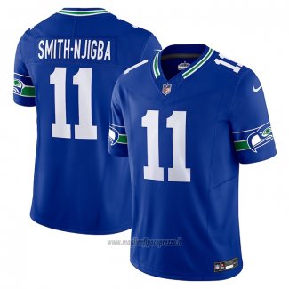 Maglia NFL Limited Seattle Seahawks Jaxon Smith-njigba Alternato Vapor F.U.S.E. Blu