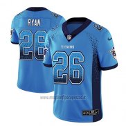 Maglia NFL Limited Tennessee Titans Logan Ryan Blu Luce 2018 Rush Drift Fashion