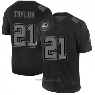 Maglia NFL Limited Washington Commanders Taylor 2019 Salute To Service Nero