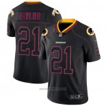 Maglia NFL Limited Washington Commanders Taylor Lights Out Nero