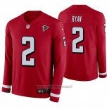 Maglia NFL Therma Manica Lunga Atlanta Falcons Matt Ryan Rosso