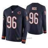 Maglia NFL Therma Manica Lunga Chicago Bears Akiem Hicks Blu
