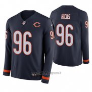 Maglia NFL Therma Manica Lunga Chicago Bears Akiem Hicks Blu