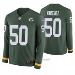Maglia NFL Therma Manica Lunga Green Bay Packers Blake Martinez Verde