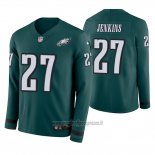 Maglia NFL Therma Manica Lunga Philadelphia Eagles Malcolm Jenkins Verde