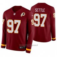 Maglia NFL Therma Manica Lunga Washington Commanders Tim Settle Rosso