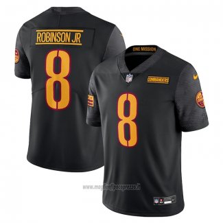 Maglia NFL Washington Commanders Brian Robinson JR. Vapor Untouchable Nero