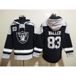Felpa con Cappuccio Las Vegas Raiders Darren Waller Nero