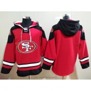 Felpa con Cappuccio San Francisco 49ers Rosso