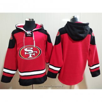 Felpa con Cappuccio San Francisco 49ers Rosso