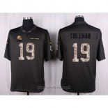 Maglia NFL Anthracite Cleveland Browns Coleman 2016 Salute To Service