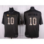 Maglia NFL Anthracite Cleveland Browns Griffin Iii 2016 Salute To Service