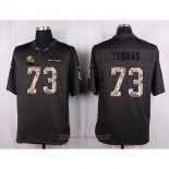 Maglia NFL Anthracite Cleveland Browns Thomas 2016 Salute To Service