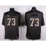 Maglia NFL Anthracite Cleveland Browns Thomas 2016 Salute To Service