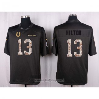 Maglia NFL Anthracite Indianapolis Colts Hilton 2016 Salute To Service