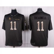 Maglia NFL Anthracite Minnesota Vikings Treadwell 2016 Salute To Service