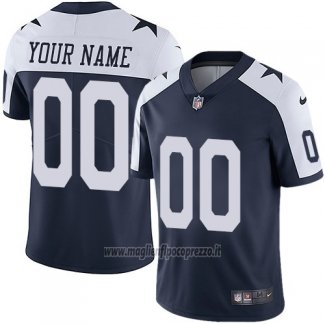Maglia NFL Bambino Dallas Cowboys Personalizzate Blu Bianco