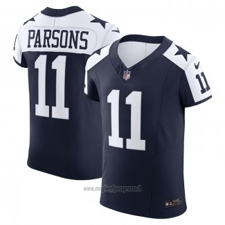 Maglia NFL Elite Dallas Cowboys Micah Parsons Alternato Vapor F.U.S.E. Blu