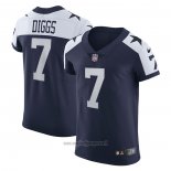 Maglia NFL Elite Dallas Cowboys Trevon Diggs Alternato Vapor Blu
