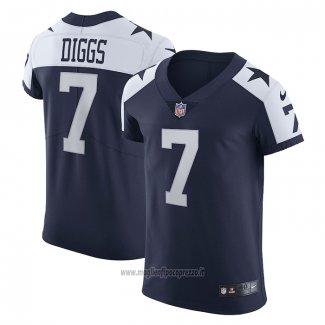 Maglia NFL Elite Dallas Cowboys Trevon Diggs Alternato Vapor Blu