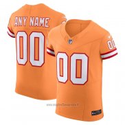 Maglia NFL Elite Tampa Bay Buccaneers Vapor F.U.S.E. Personalizzate Arancione