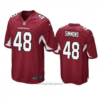 Maglia NFL Game Arizona Cardinals Isaiah Simmons Rosso