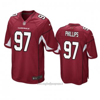 Maglia NFL Game Arizona Cardinals Jordan Phillips Rosso