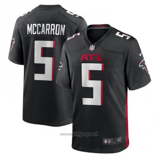 Maglia NFL Game Atlanta Falcons Aj Mccarron Nero