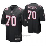 Maglia NFL Game Atlanta Falcons Jake Matthews Nero