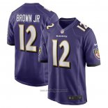 Maglia NFL Game Baltimore Ravens Anthony Brown Viola